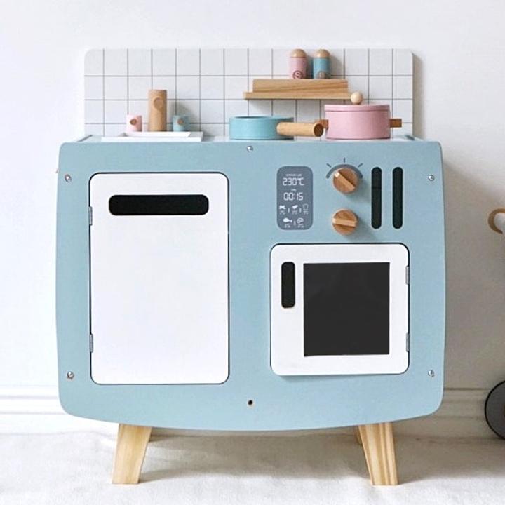 Produktbild Nelaroom Retro Holzküche mit Zubehör