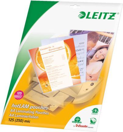 Produktbild Leitz Laminiertasche (A4, 25 Stück, 125 µm)