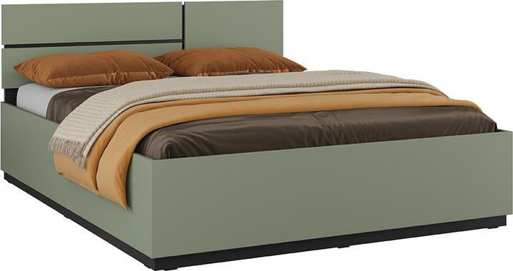 Petits-Meubles Lit 160x200 sommier inclus Lilia Vert (160 x 200 cm)