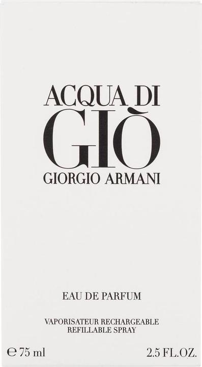 Immagine prodotto Giorgio Armani Acqua Di Giò (Eau de parfum, 75 ml)