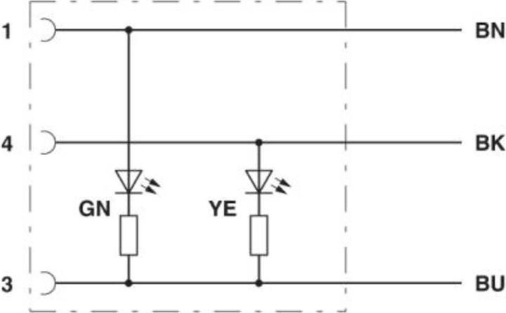 Produktbild Phoenix Contact Sensorleitung 3m M12 Bu 3-polig ger LED