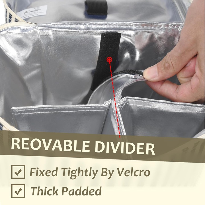 Actual product image Kato Tirrinia Weinkühltasche mit verstellbarem Schultergurt (4 l)
