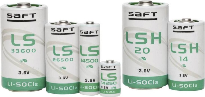 Actual product image Saft Special battery LS 14500 (1 pcs., AA, 2600 mAh)