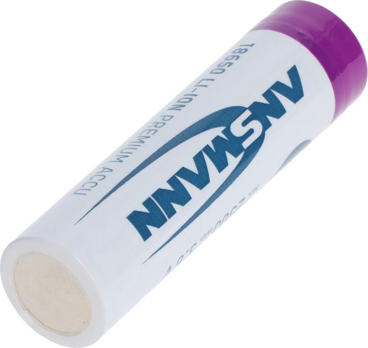 Produktbild Ansmann Akku 18650, geschützter Akku durch Sicherheitsbeschaltung (1 Stk., 18650, 2600 mAh)