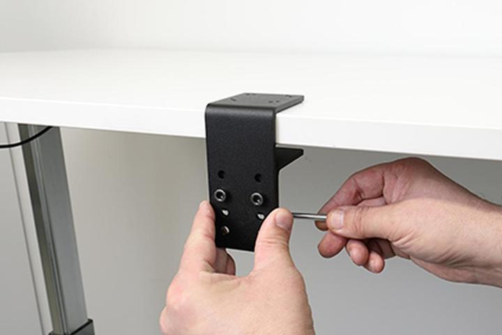 Produktbild Brodit Desktop Klemmhalterung f. Sockelhalterungen