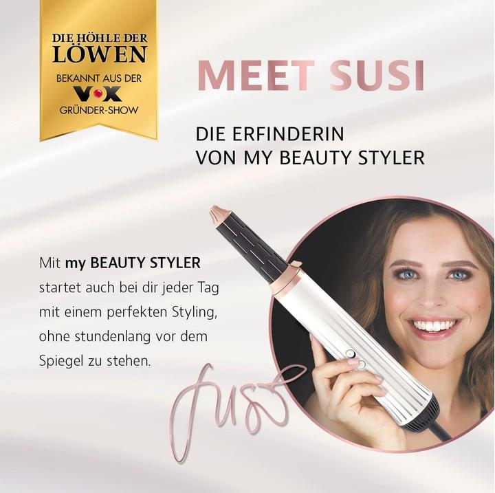 Actual product image My Beauty Light My Beauty Styler Multistyler Haartrockner mit 8 Aufsätzen, Anthrazit
