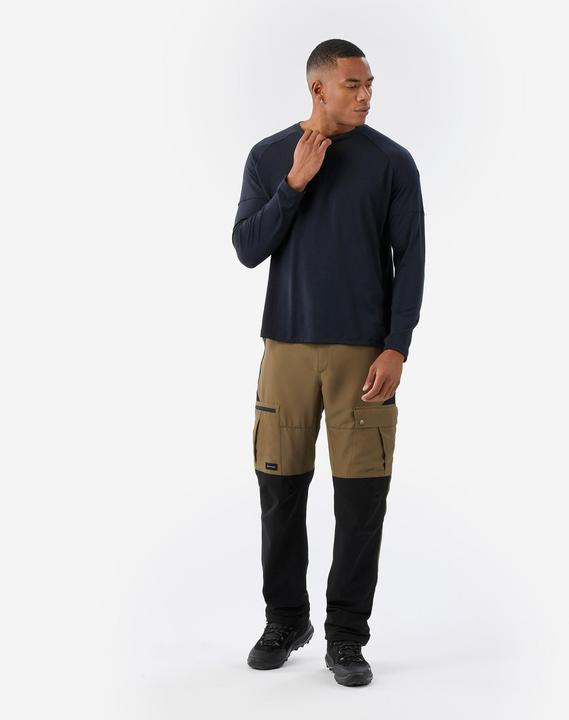 Actual product image Forclaz Langarmshirt Herren - Merino Resist dunkelblau (XXL)