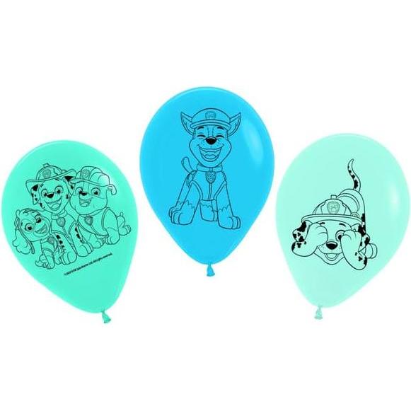 Tib 5 Luftballons Paw Patrol 30cm (5x) (19707)