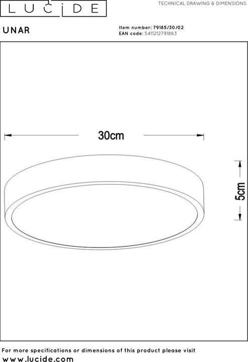 Produktbild Lucide Unar (1140 lm)