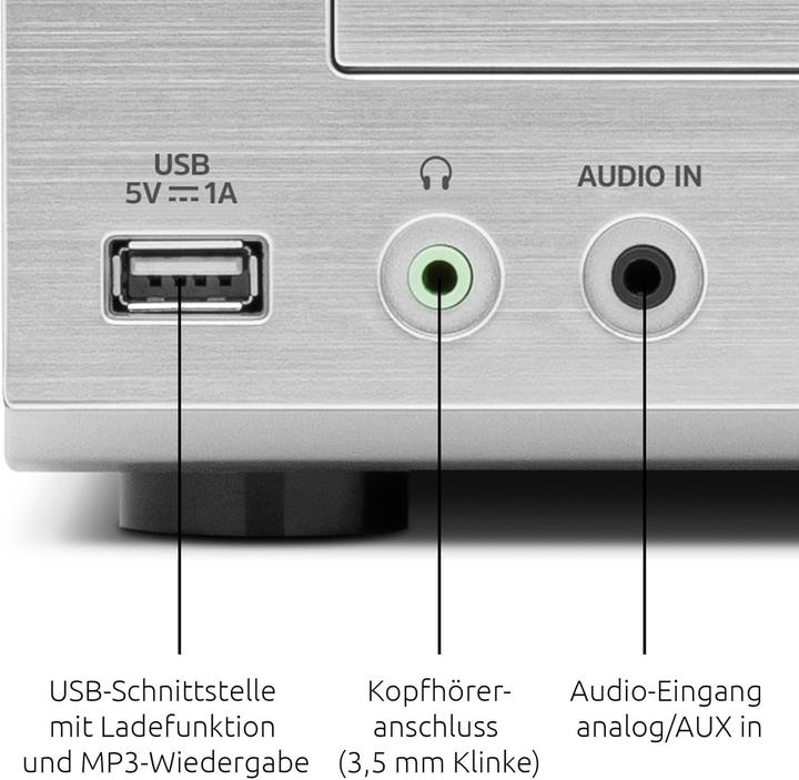 Actual product image TechniSat Viola 710 CD IR (Bluetooth, Wi-Fi, CD player, 2x 20 W)