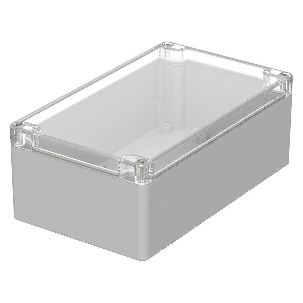 Rose Industriële behuizing Lichtgrijs (RAL 7035) Polycarbonaat (Huisvesting), Elektronica benodigdheden + Behuizing, Grijs