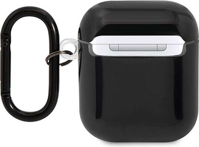 Produktbild BMW BMA222SWTK AirPods 1/2 cover czarny/black Multiple Colored Lines (Kopfhörer Hülle)