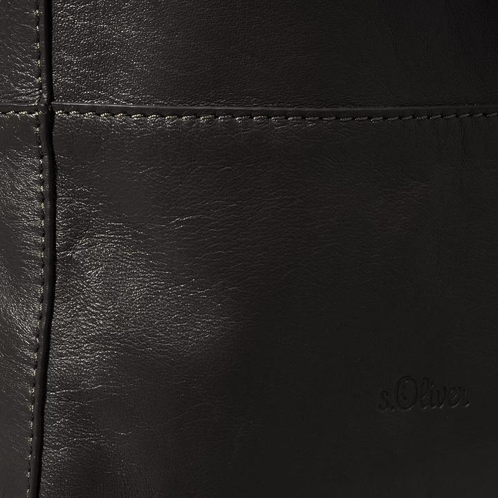 Image du produit s.Oliver Shopper en cuir véritable avec deux poignées fixes