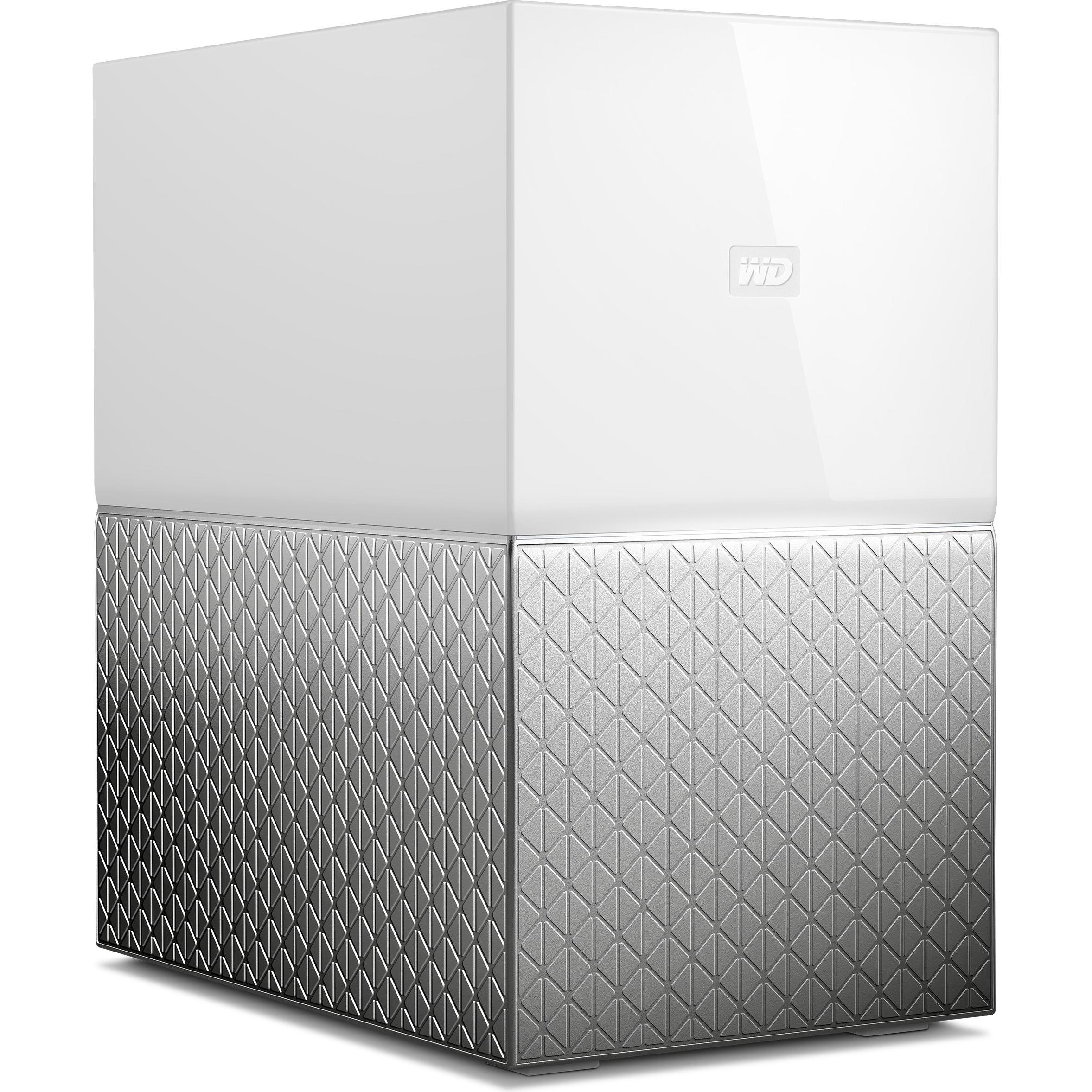 WD My Cloud Home Duo (2 x 6 TB, WD Red), NAS, Weiss