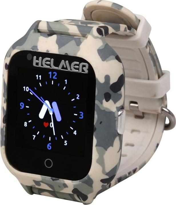 Actual product image Smart touch watch with GPS locator and camera - LK 710 4G Å¡edÃ© for kids (4G)