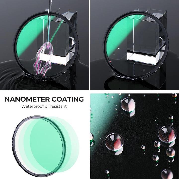 Productafbeelding K&F Concept Filter K&F Filter Dyfuzijny HD Black Mist 1/4 K&F 40,5 mm 40,5 mm (40.50 mm, Zwarte nevelfilter)