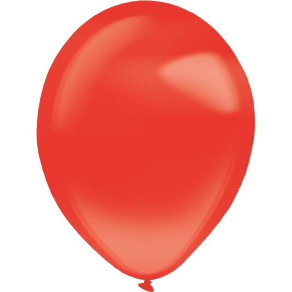 Everts 50 Latexballons Decorator Crystal Apple Red 27,5 c