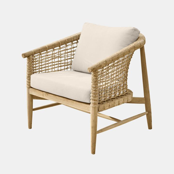 Produktbild Loberon Sessel Roselva braun/creme
