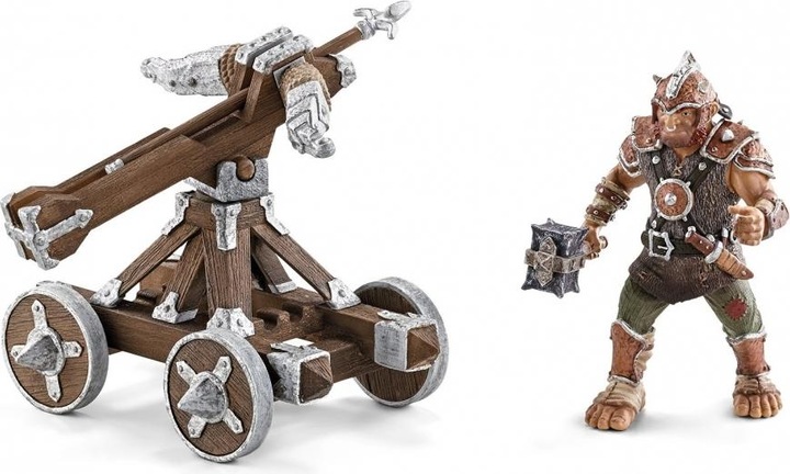 Image du produit Schleich Balliste avec maître d'armes