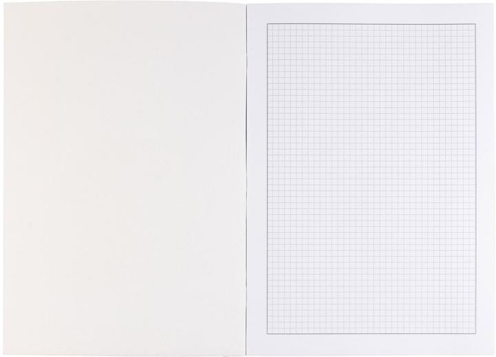 Actual product image Office Exercise book FSC A4, chequered, red, 10 pieces (A4, Checked)