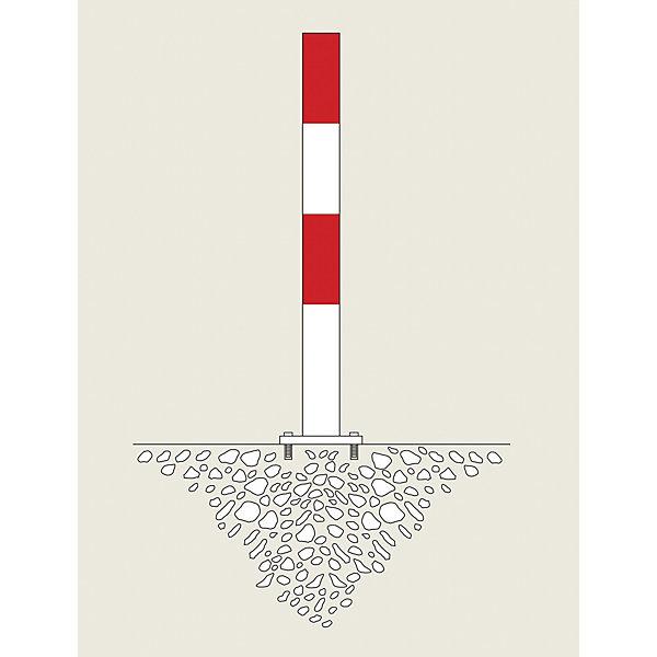 Actual product image kaiserkraft Barrier post