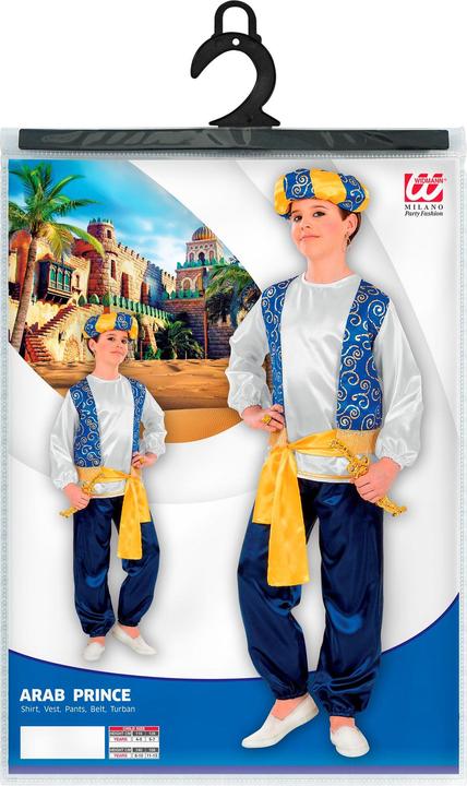 Immagine prodotto Widmann Costume da principe arabo per bambini (140)