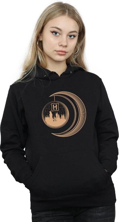 Immagine prodotto Hogwarts Moon Felpa con Cappuccio Donna (S)