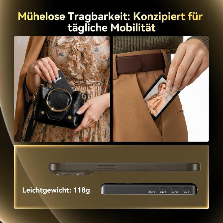 Actual product image Rollei Selfie Monitor | für Smartphones | Easy Creator