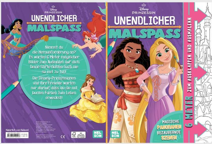 Actual product image Disney Prinzessin: Unendlicher Malspass