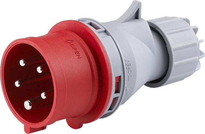 Actual product image Ekström STCEE16A Plug 5-pole, phase change (CEE 16/5)