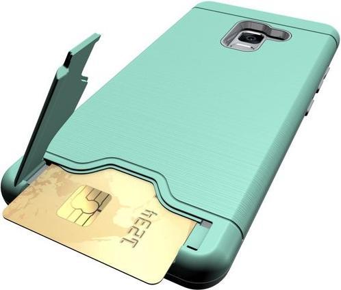 Produktbild MU Classic Hart und Soft Plastik Hülle mit Kickstand (Samsung Galaxy A8 (2018))