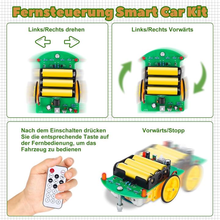 Image du produit Pemenol D2-4 Smart Robot Car Bausatz