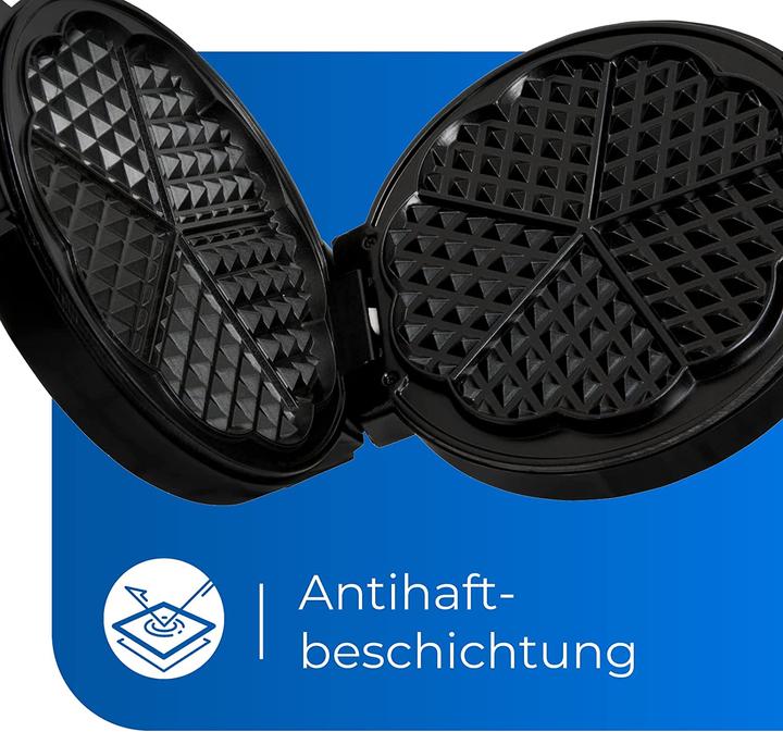 Produktbild Exquisit WE 3101 sw 1 Waffel(n)