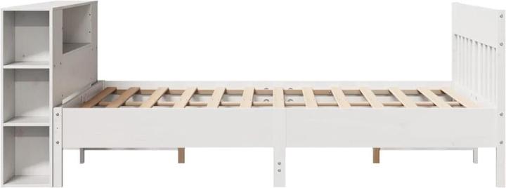 Image du produit vidaXL Bett mit Regal (135 x 190 cm)