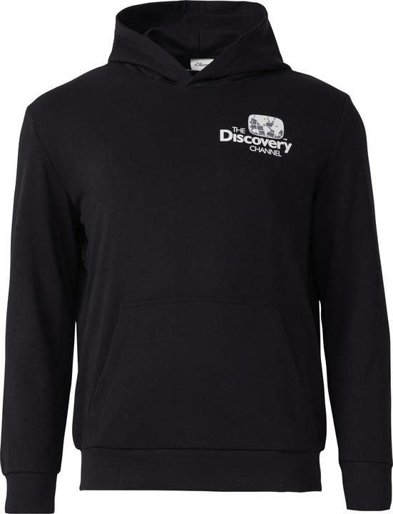 Produktbild s.Oliver Sweatshirt Softer Hoodie im Relaxed Fit mit Artwork (4XL)
