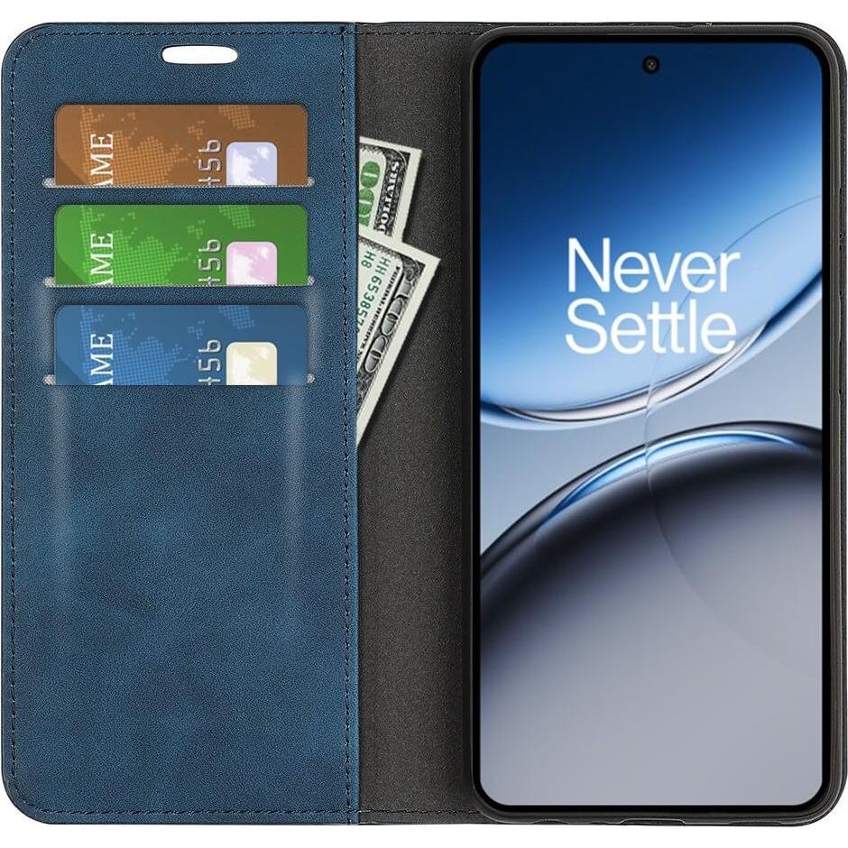 Thumbnail - Cover-Discount OnePlus Nord 4 - Stand Flip Case Hülle (OnePlus Nord 4), Smartphone Hülle, Blau
