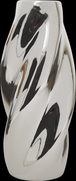 Actual product image Atmosphera Vase Twisted 210138, 28 cm, silver (1 x)