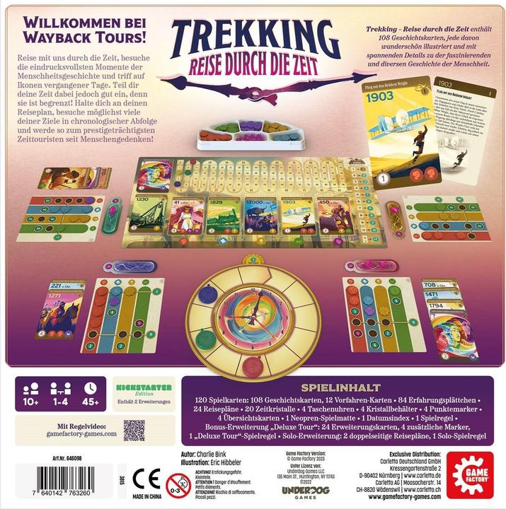 Immagine prodotto Game Factory Trekking – Reise durch die Zeit (d) (Tedesco)