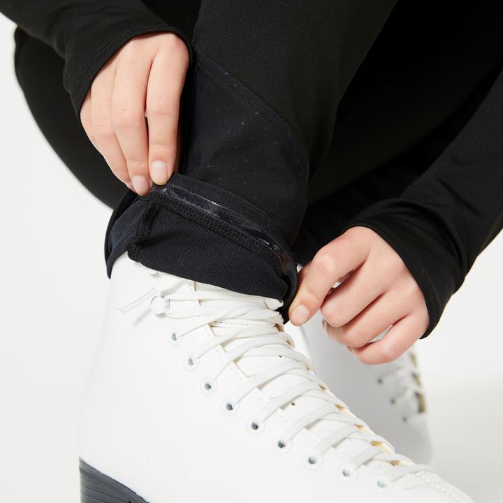 Produktbild Axelys Eiskunstlauf-Leggings Kinder Training - schwarz (134)