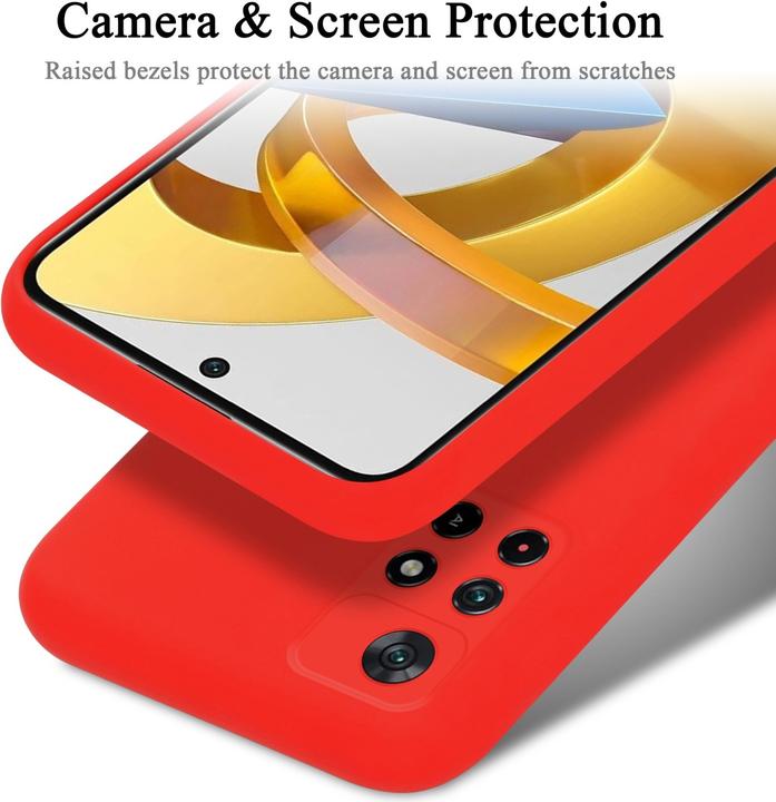 Image du produit Cadorabo TPU Liquid Silicone Case Housse pour Xiaomi POCO M4 PRO 5G (Xiaomi Poco M4 Pro 5G)