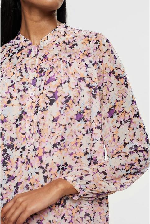 Produktbild Esprit Gemustertes Chiffon-Minikleid (36)