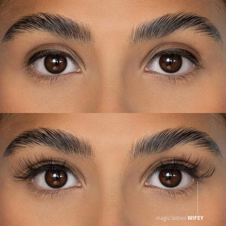 Actual product image Fleeky Magic Lashes Kit Wifey - Artificial lashes with glue & applicator (Artificial eyelashes)