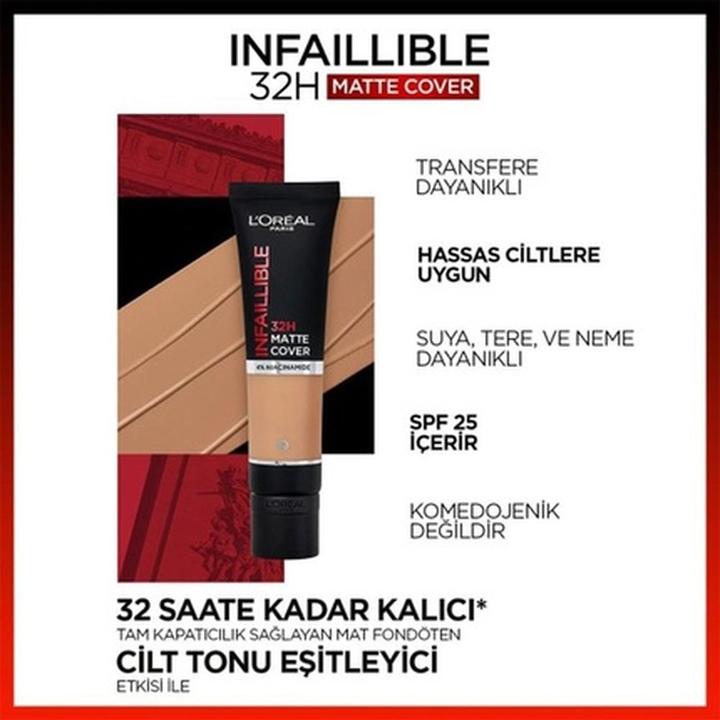 Image du produit L'Oréal Paris Infaillible 24h (175-Sable)