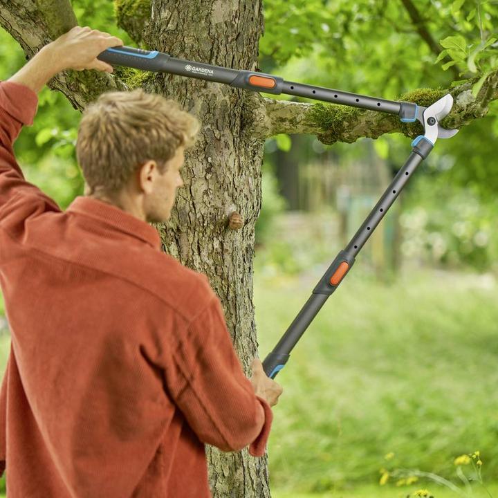 Actual product image Gardena Branch shears TeleCut Pro L (grey/turquoise, 65cm - 90cm)
