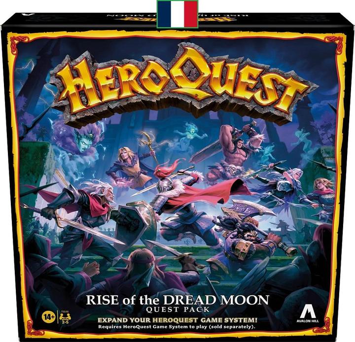 Produktbild Hasbro Gaming HeroQuest - Der Mond des Schreckens Abenteuerpack (Französisch, 2 - 5 Spieler)