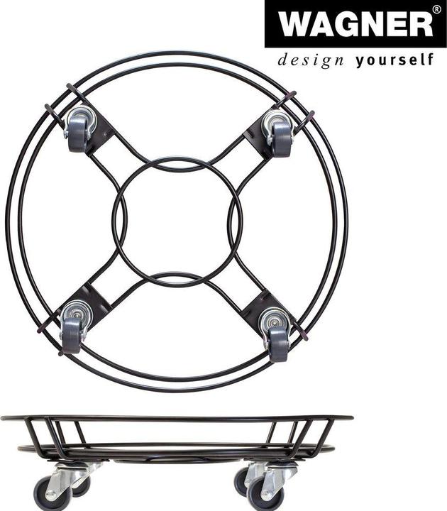 Immagine prodotto Wagner System Rullo per impianti WagnerSystem in acciaio Ø 38 cm portata 100 kg grigio