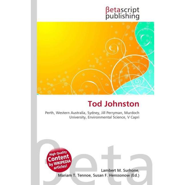 Tod Johnston, Fachbücher