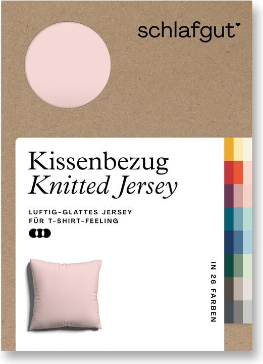 Produktbild schlafgut Knitted Jersey (Duvetbezug, 40 x 40 cm)