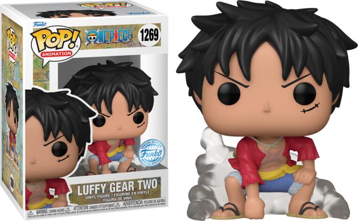 Actual product image Funko POP! One Piece Luffy Gear Two EXM