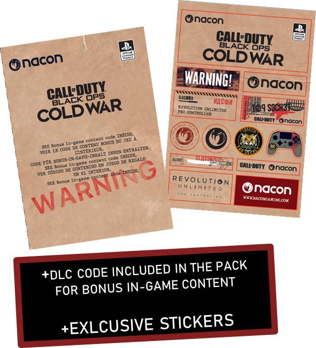 Actual product image Nacon Gaming Revolution Unlimited Pro Controller - Call Of Duty Black Ops Cold War Edition (PS4)